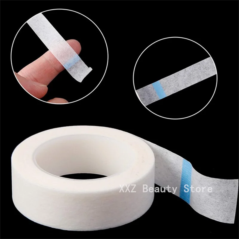 5//10/20/50PCS 9M * 1.25CM Nastri Traspiranti Patch di Estensione Delle Ciglia Nastro di Pelucchi Occhio Ciglia Finte Patch Palpebra adesivo