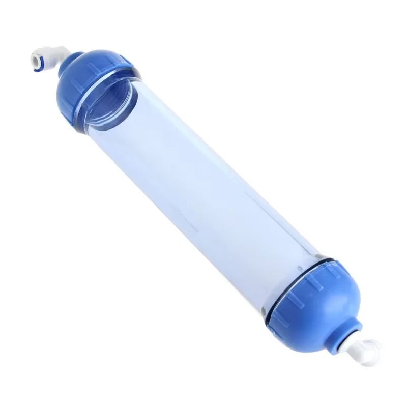 1pcs T33 Inline Filter Housing Canister for Aquarium Fish Tank, DIY Water Filter Media, Air Dryer Tube, Gas Purifier Shell