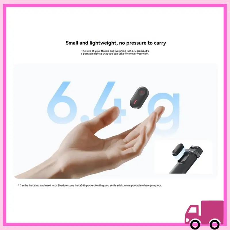 Mini telecomando compatto Mini telecamera sportiva Telecomando Installazione multi-camera