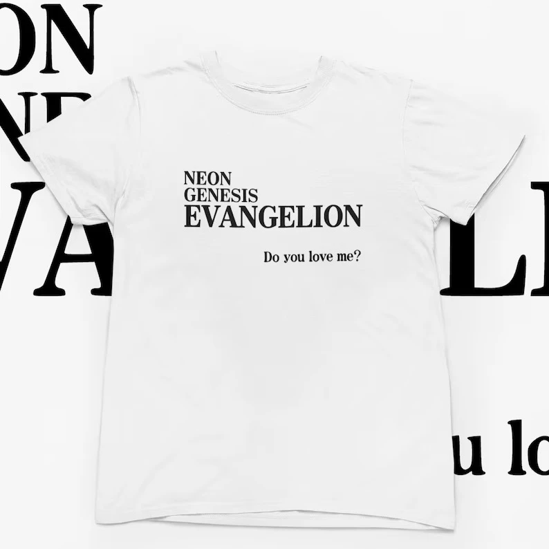 Neon Genesis Evangelion Ayanami Rei Asuka Classic Style Short Sleeve T-shirt Men Women 2026 Summer Parent-Child Cotton Tee Tops - view 4