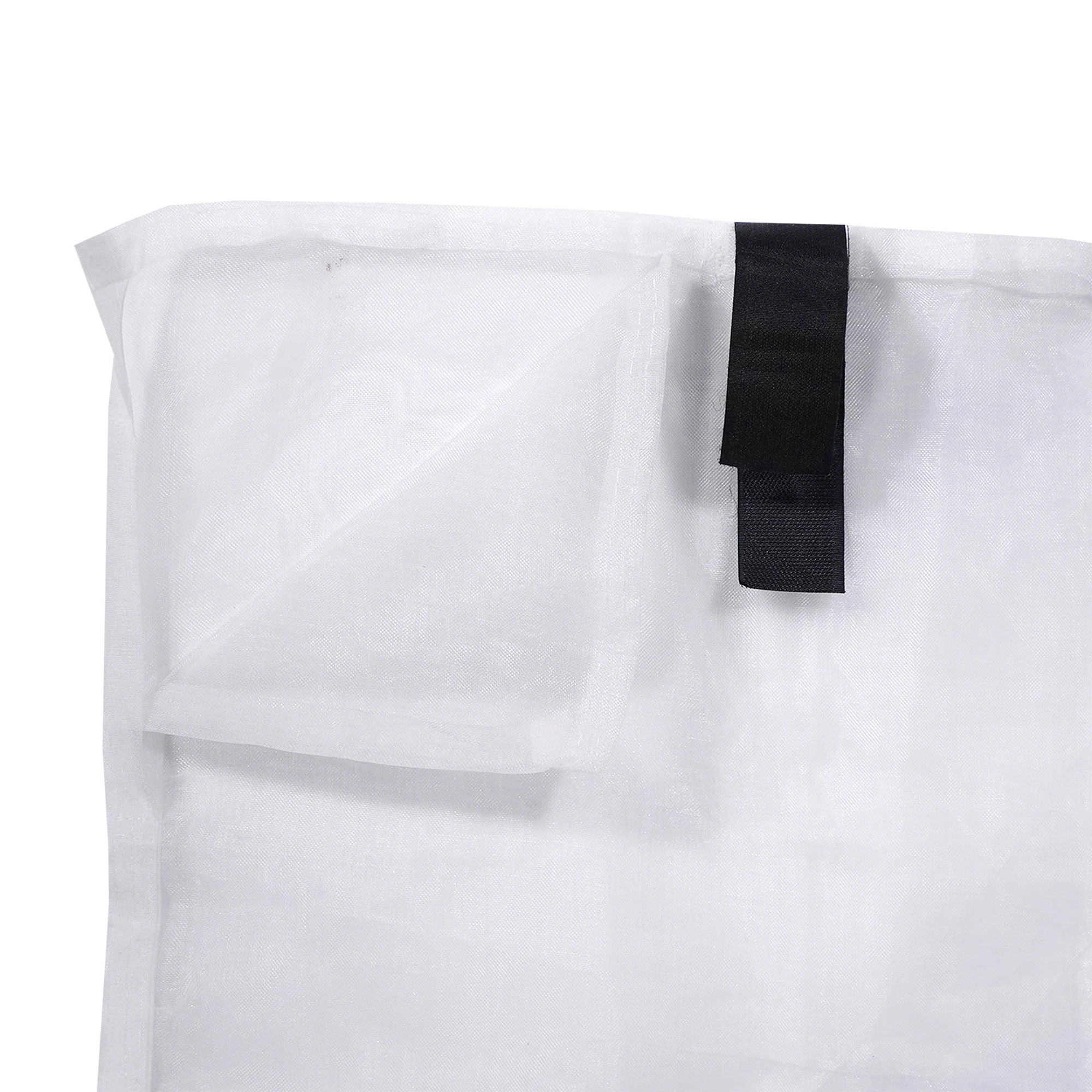 Tas Velcro Tanaman Tomat Putih 16X18 Jaring Anti Terowongan Taman Tas Jaring Serangga Pertanian untuk Kurma Buah Sayuran Kebun