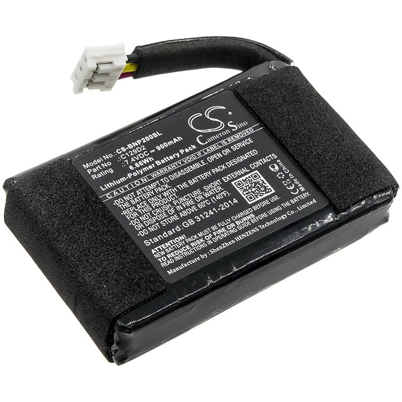 

Li-Polymer Speaker Battery for Bang & Olufsen, 7.4V, 900mAh, Compatible Models: BeoPlay P2
