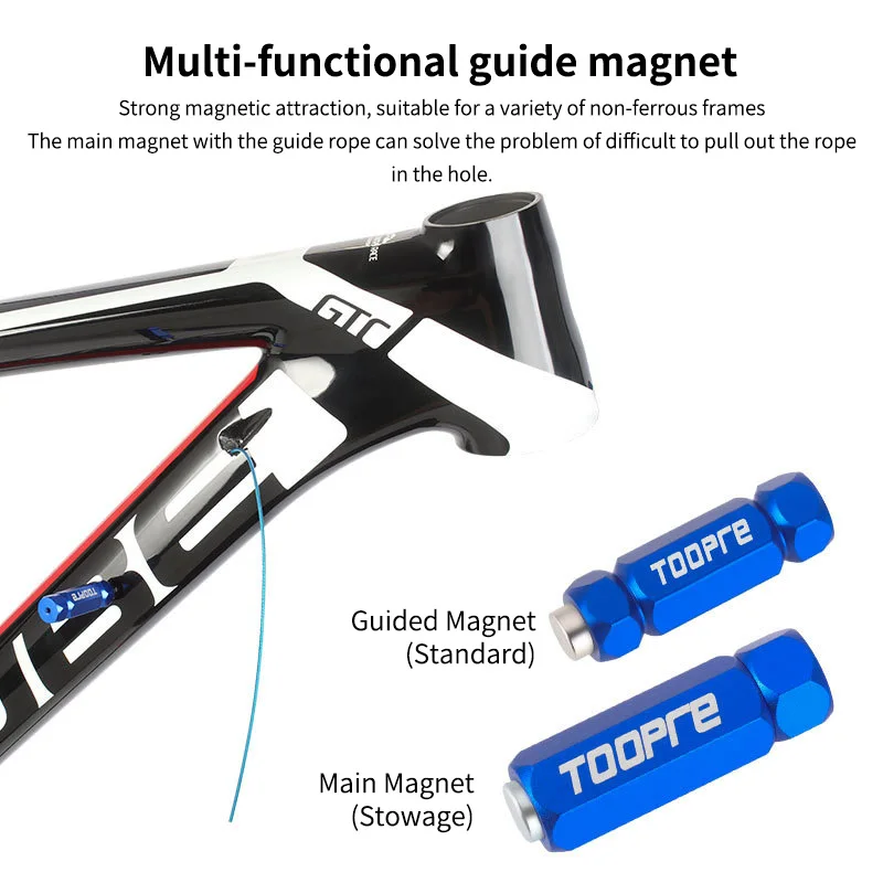 TOOPRE Bicycle Internal Cable Routing Tool For MTB Road Bike For Carbon Fiber Frame Hydraulic Wire Shifter Portable Repair Kit