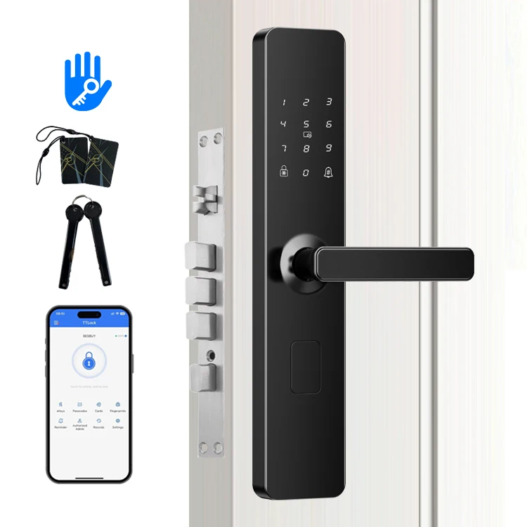 Home Apartment TTlock Smart Door Lock Smart Keyless Room Lock App Digital Door Lock