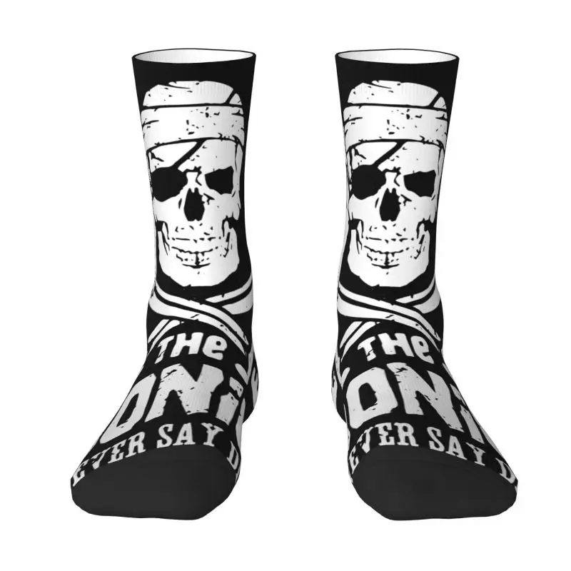 The Goonies Skull Pirates Chaussettes pour hommes unisexes amusantes avec impression 3D pour film