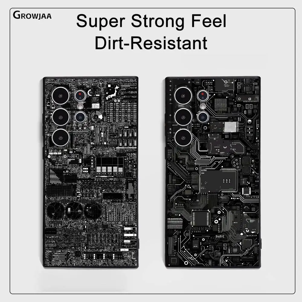 

Circuit board phone case for Samsung Galaxy S25 S24 S22 S23 Ultra S21 S20 Plus 5G