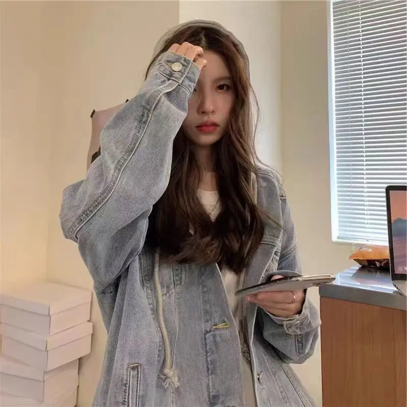 

Белые куртки для женщин, женские пальто, зимние стеганые хлопковые куртки с капюшоном, теплые, утепленные, на шнурке, с передним карманом, на пуговицах, однотонные, чистые, простые