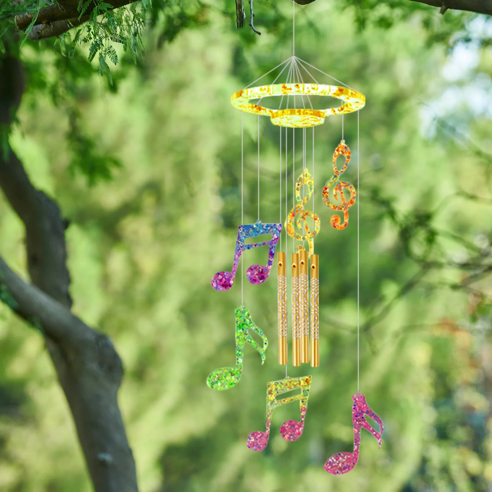 

32 Pieces Musical Note Wind Chime Silicone Mold Pendant Casting Epoxy Resin White 7885 7886 7887 7447 6643 6644 6645 Jewelry