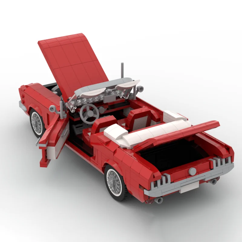 all american icon sports car build brick replica iconic classic convertible legendary pony vintage dream vehicle collection