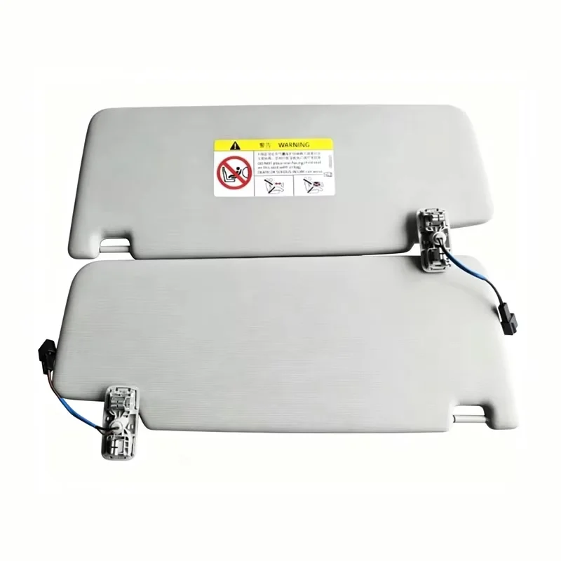 

1/2PCS New Grey Interior Sun Visor w Mirror For VW Tiguan 2 AD Rline Touran 5T Skoda Kodiaq 2018 2019 2021 5NA857551 5TA857551