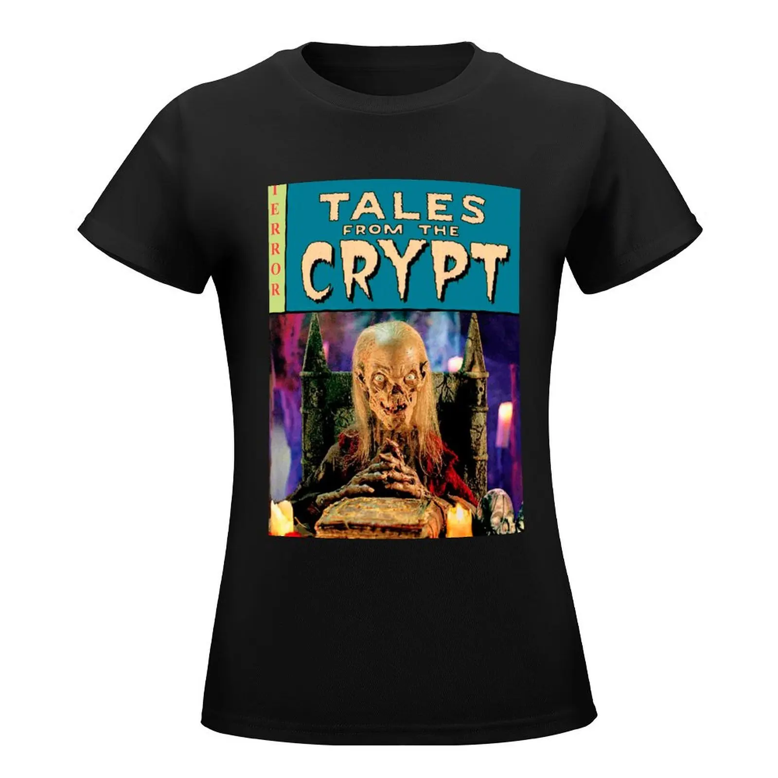 tales from the crypt T-Shirt Short sleeve tee summer clothes tees t-shirts for Women pack