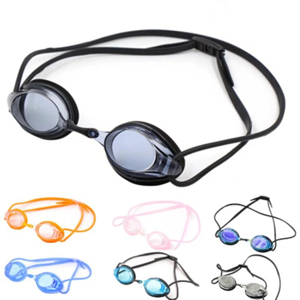 

Swim Goggles Anti Fog No Leaking Swimming Goggles With Bungee Strap Bright Color Head Rope Swimming Goggles For Men Women