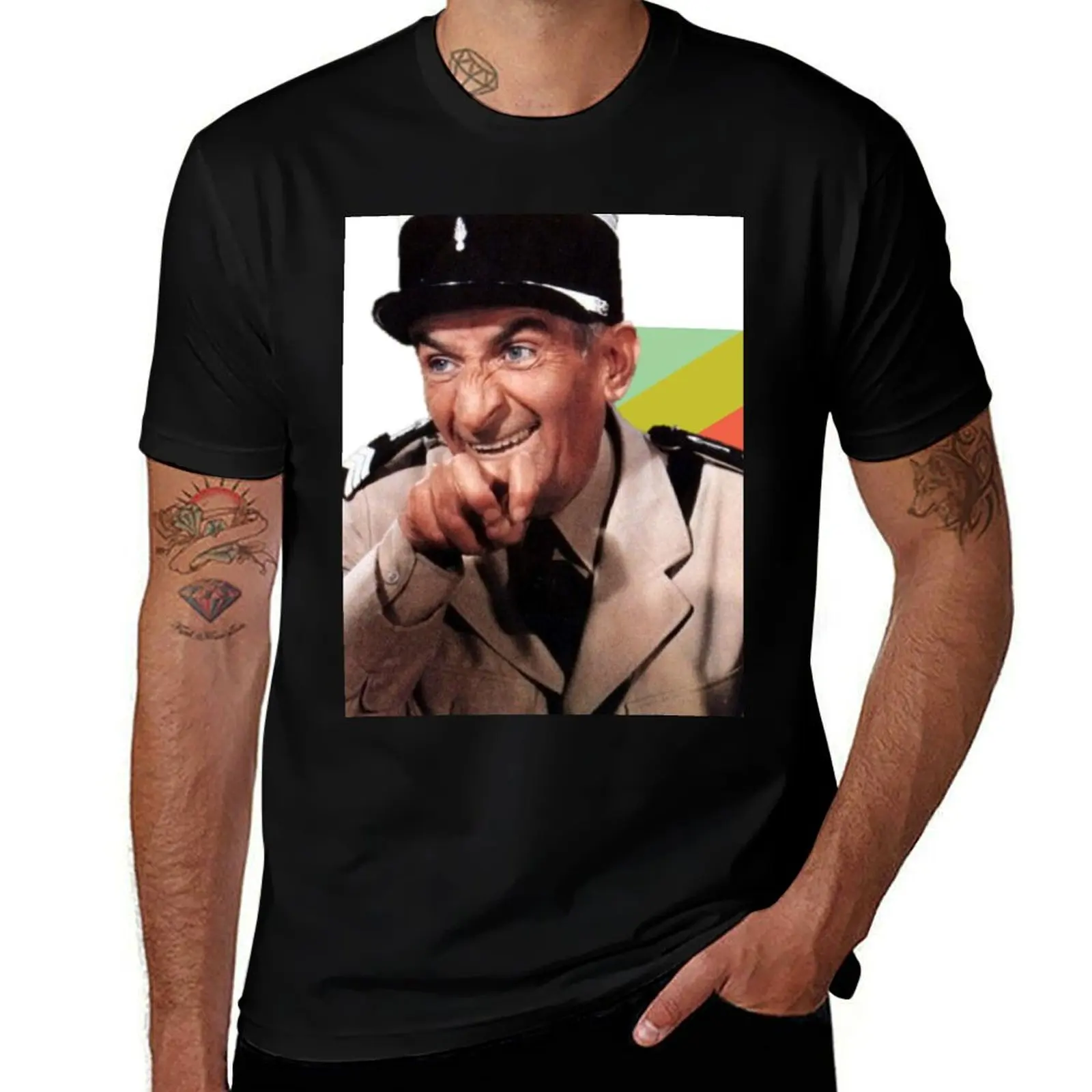 

Louis de Funes Grimace T-Shirt boys animal print blacks man t shirt sweat mens tall t shirts