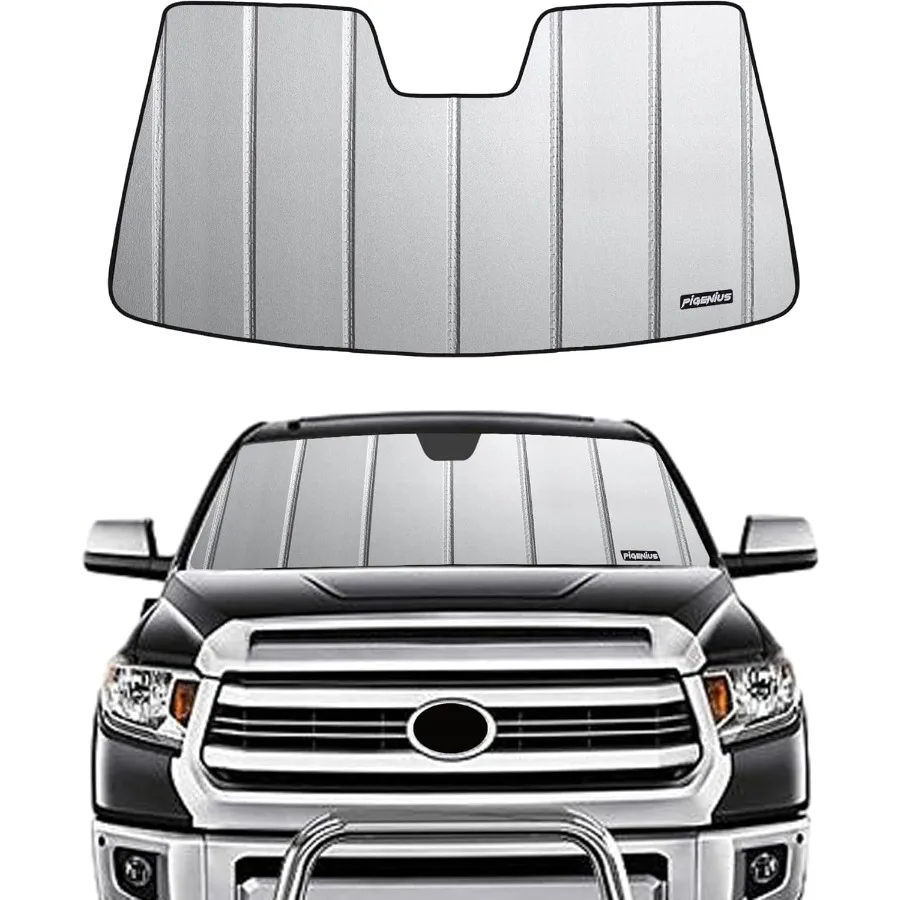 

Windshield Sun Shade for Sequoia 20082022 Front Window Sunshade Safeguard Against Heat and UV Damage Easy Installation Fits Pe