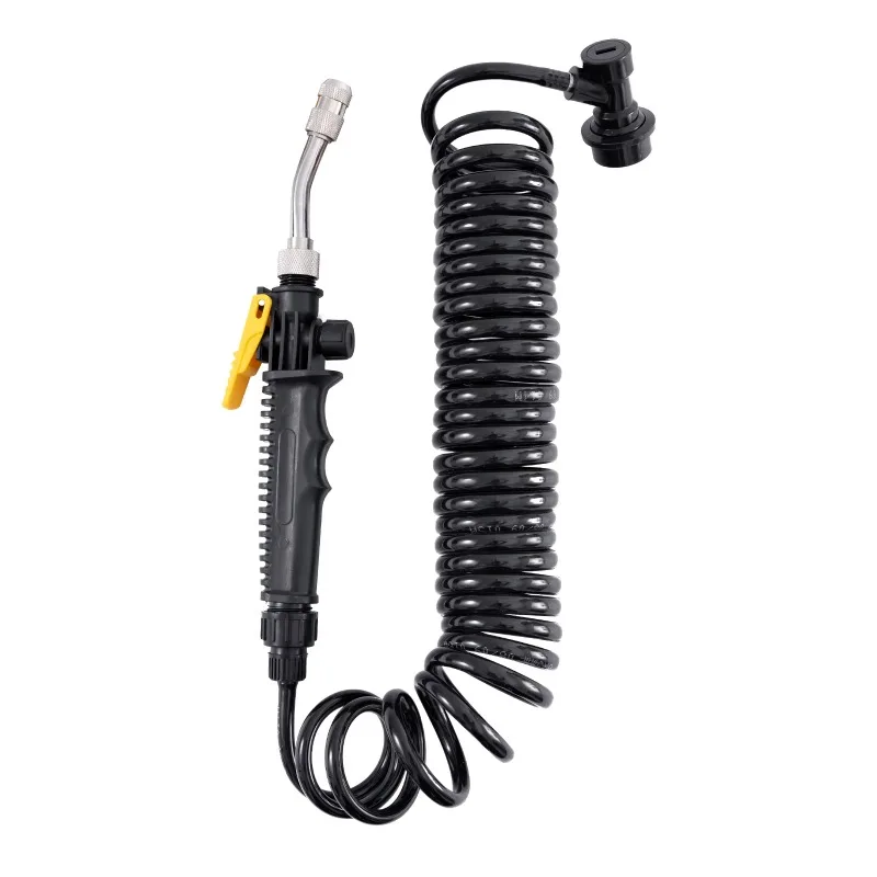Good Quality Spring Tube 6m Car Wash Water Nozzle Gun High Pressure Replacement Sprayer Gun Spring Hose