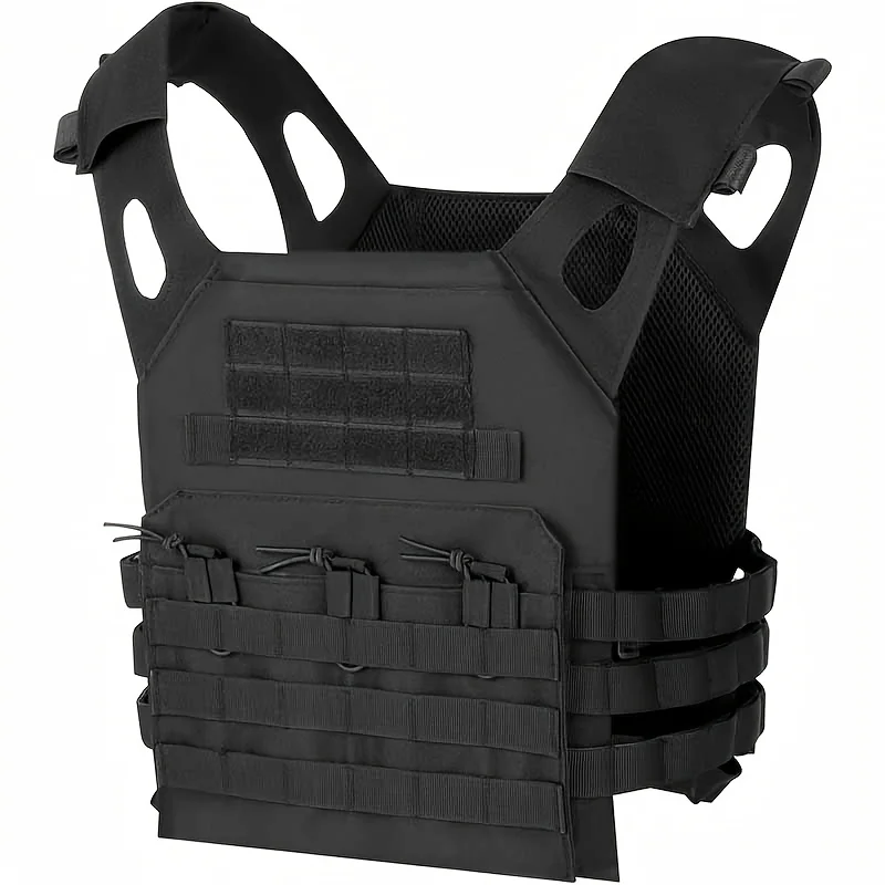 

Lightweight Outdoor Tactical Vest With MOLLE System, With 2PC Foam Panels,Suitable For Outdoor Sports And Tactical Hunting