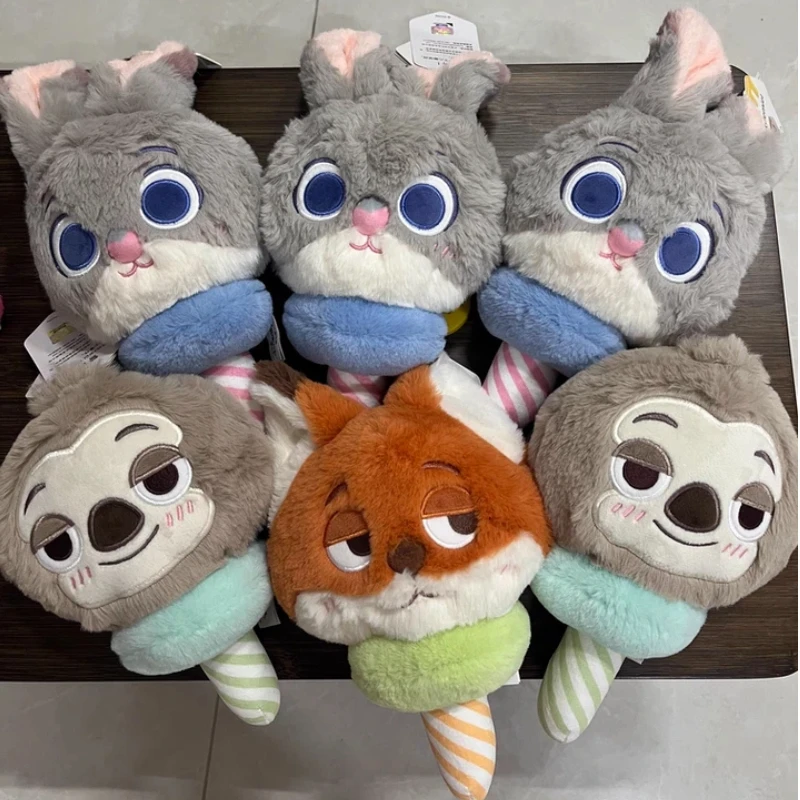 

Genuine Potdemiel Zootopia Judy Nick Plush Toy Cute Doll Kawaii Keychain Bag Charm Christmas Gift Anime Peripheral Desktop Decor
