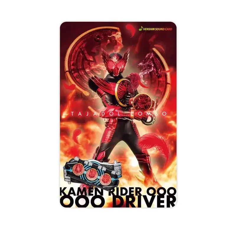 Bandai Kamen Rider Transformation Sound Card Oni Rides Oz Time King Double Rides Holy Blade Armor Doutron Rides Ekseid