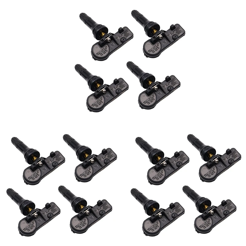 

12Pcs TPMS Tire Pressure Monitor Sensor 315Mhz 9L3T-1A180-AF For Ford Focus Fusion E-150 F-150