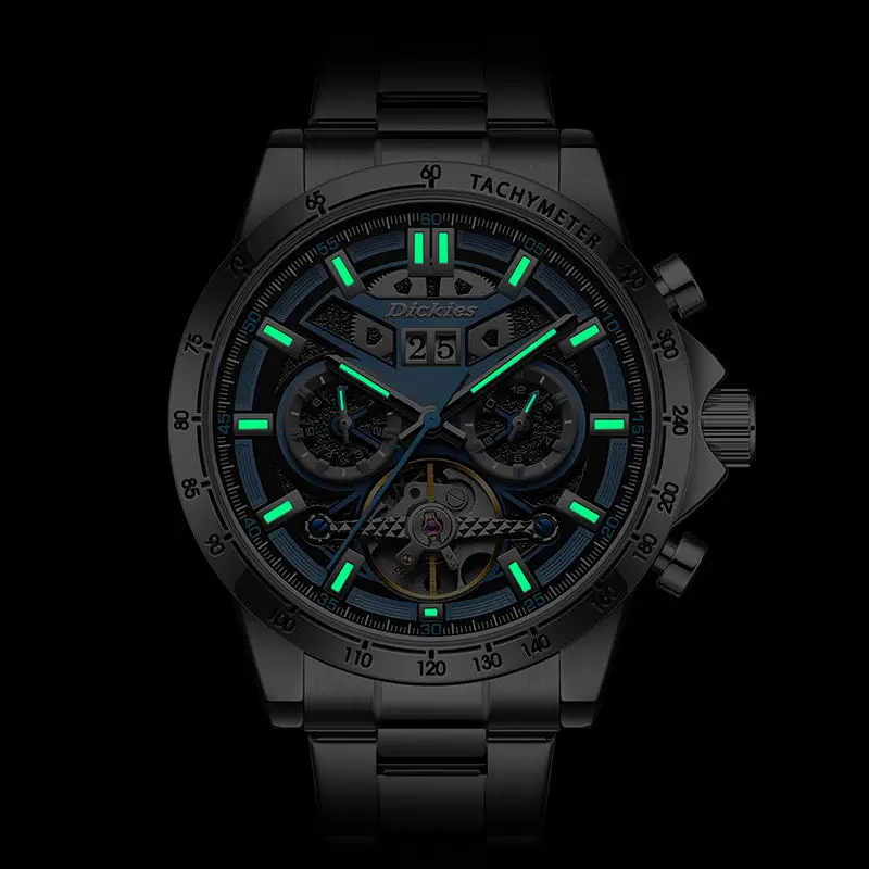 Dickies Mechanical Boy's Watch, Personalized European and American Men's Luminous Watch Waterproof CL-709DS-12JX