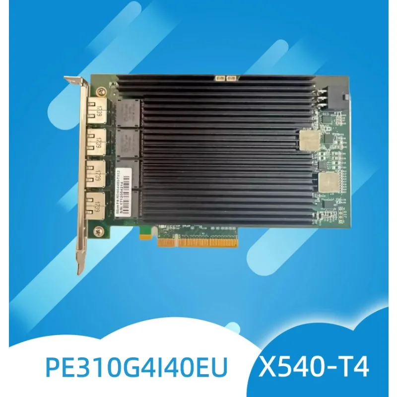 Suitable for SiIicom PE310G4I40EU-T PE310G4I40EU X540-T4 Four Port 10 Gigabit Ethernet Card Supporting Diskless Operation