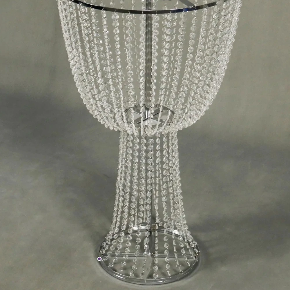 5 قطع 80 سم) 2025 لا حاجة إلى قابس حامل زهور ذهبي من الأكريليك الشفاف |   قطعة مركزية لحفلات الزفاف |   حامل مزهرية الطاولة |   ديكور الحدث