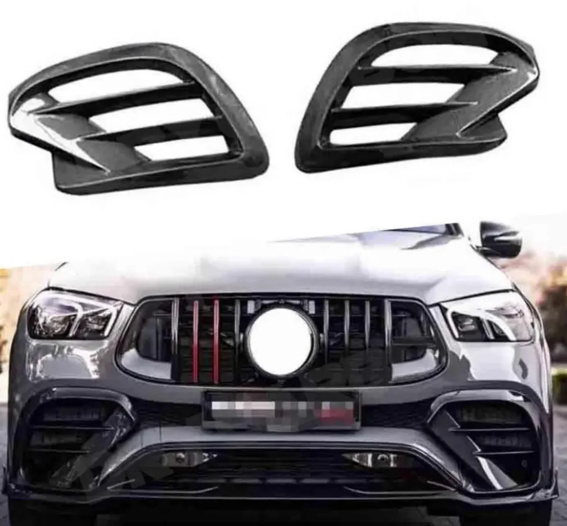 

Carbon Fiber Bodykit Suitable ForGLE W167 AMG63 Front Lip Diffuser Pipe Hood for Classic Auto Part