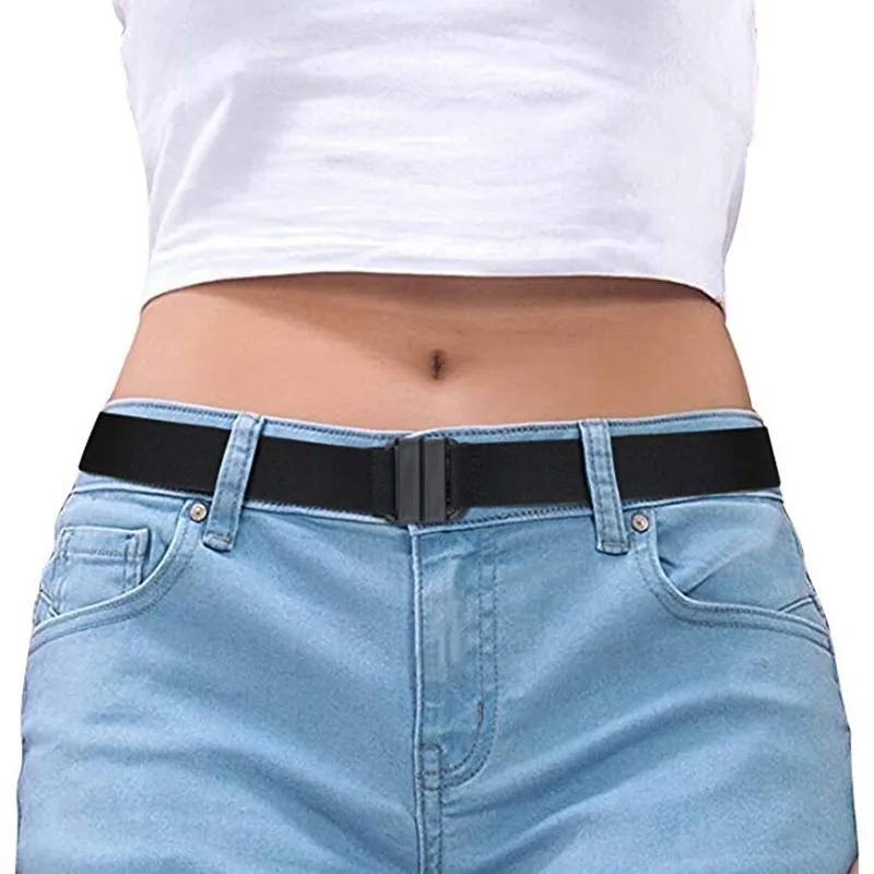 New Product, Fashionable and Simple Elastic Buckle Belt, Casual Versatile Belt, Waist Belt, Elastic Adjustable Belt