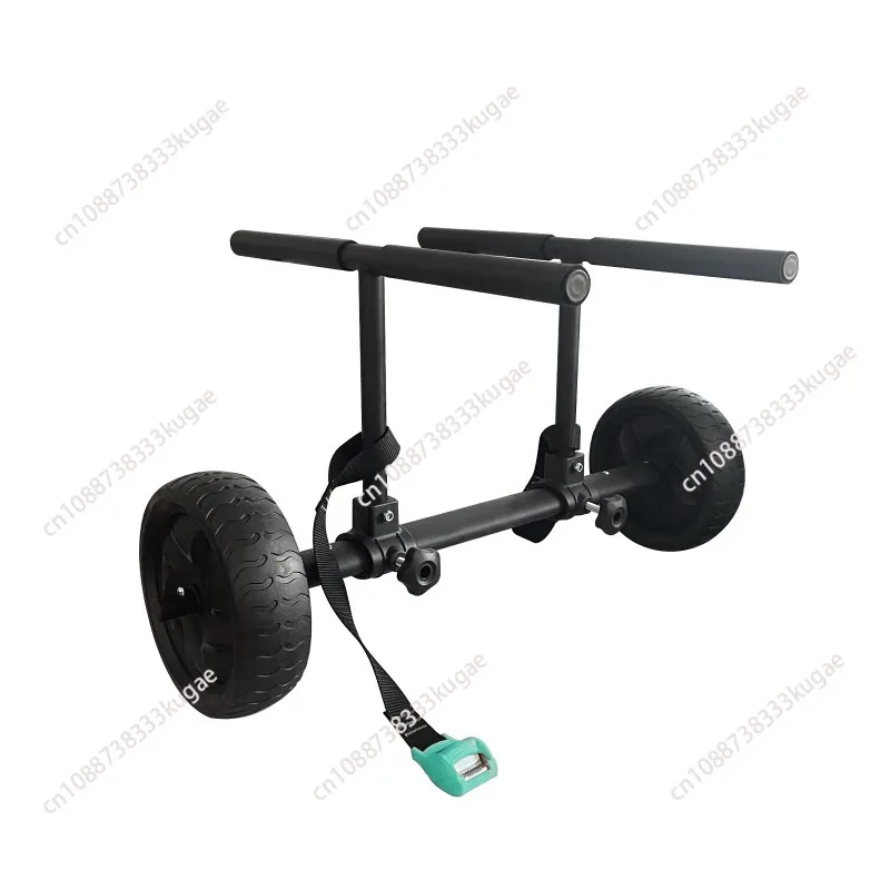 

Kayak Trailer Fishing Boat Ocean Boat Trailer Canoe Cart Aluminum Rod Adjustable