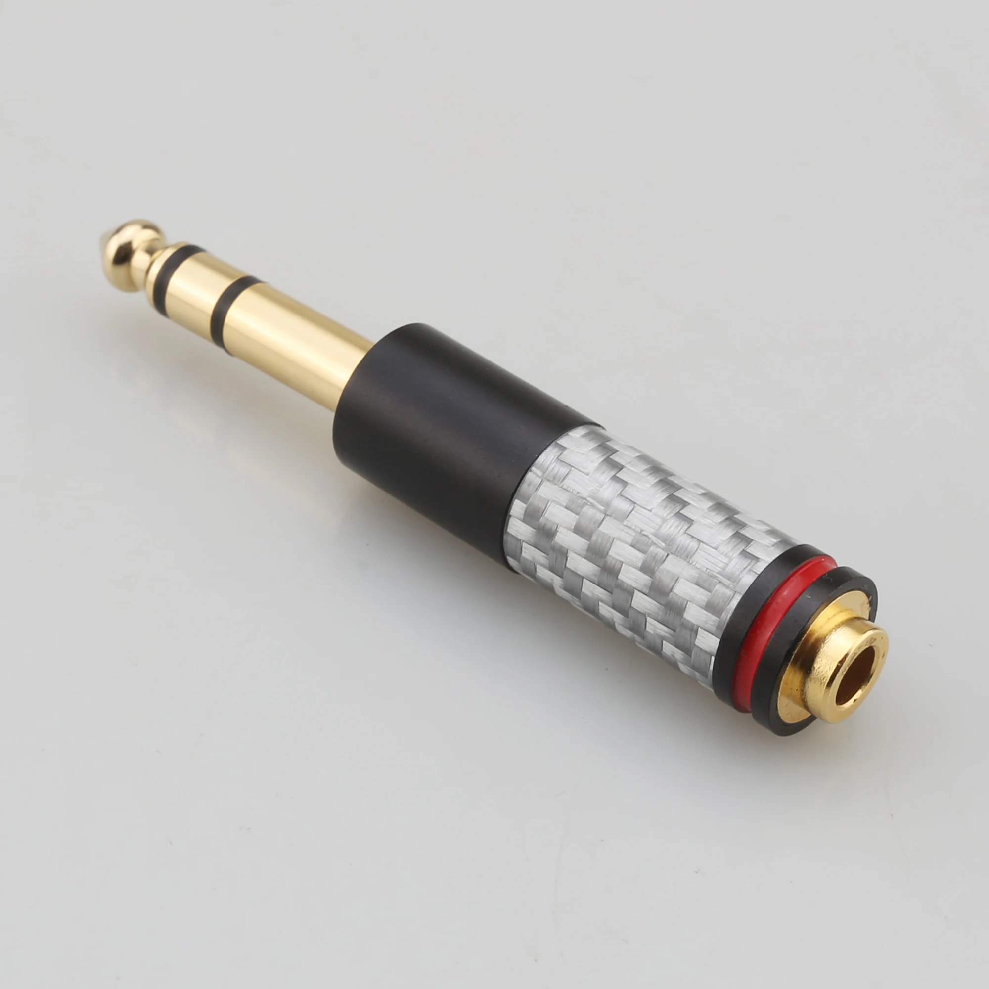 Audiocrast Gold Plated 6.35mm 1/4 TRS to 4.4mm Balanced Female Adapter Jack Converter for Headphone Audio Jack view 3