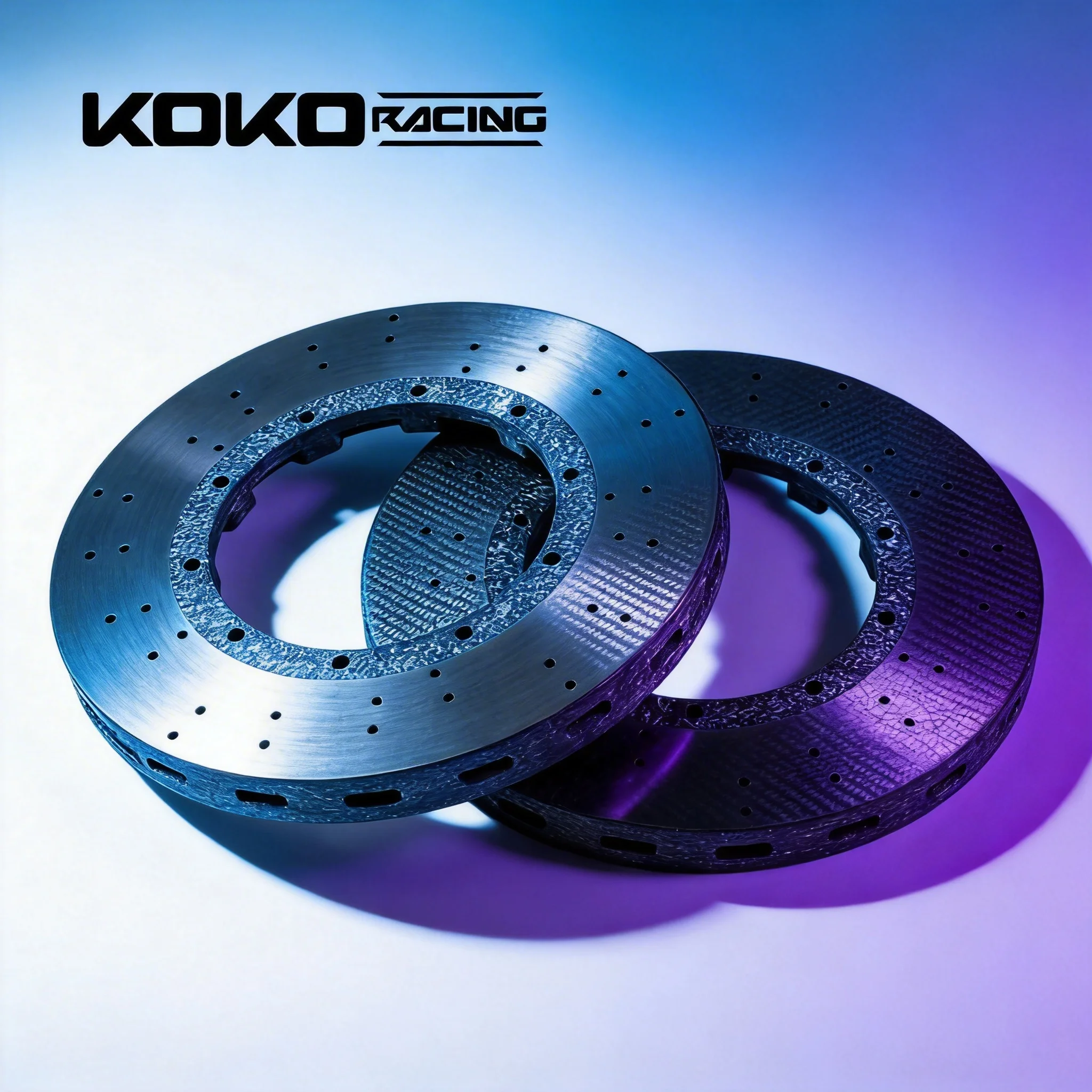 Koko Racing Car Carbon Ceramic Brake Disc for Ferrari 360 F430 458 488 599 BMW M2 3 4 Benz AMG