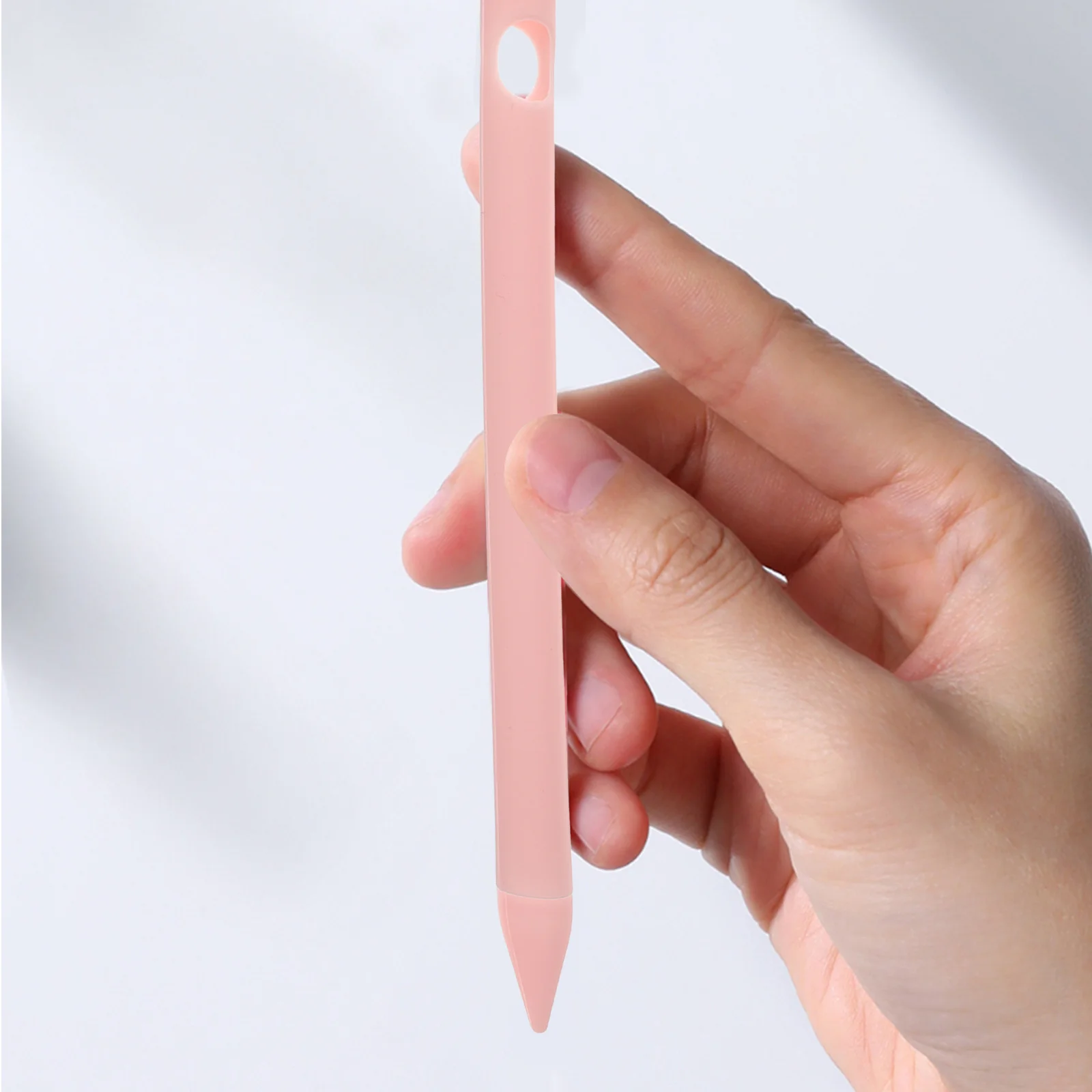 

1Pcs Pencil Protective Sleeve Cartoon Pig Pattern Anti-Fall Soft Silicone Case Compatible Pencil 1 Anti-Lost Handwriting