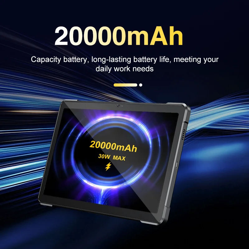 

Cenava 10.1 "Android 14 Rugged Tablet Pc IP68 MIL-STD-810H NFC with 20000 Mah 16-18h Industrial Tablet