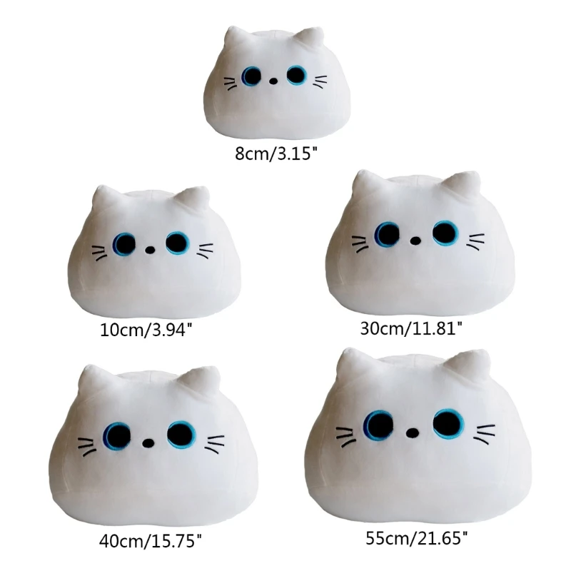 Cartoon Cat Throw Pillow Animal Back Cushion Ornaments Decoration