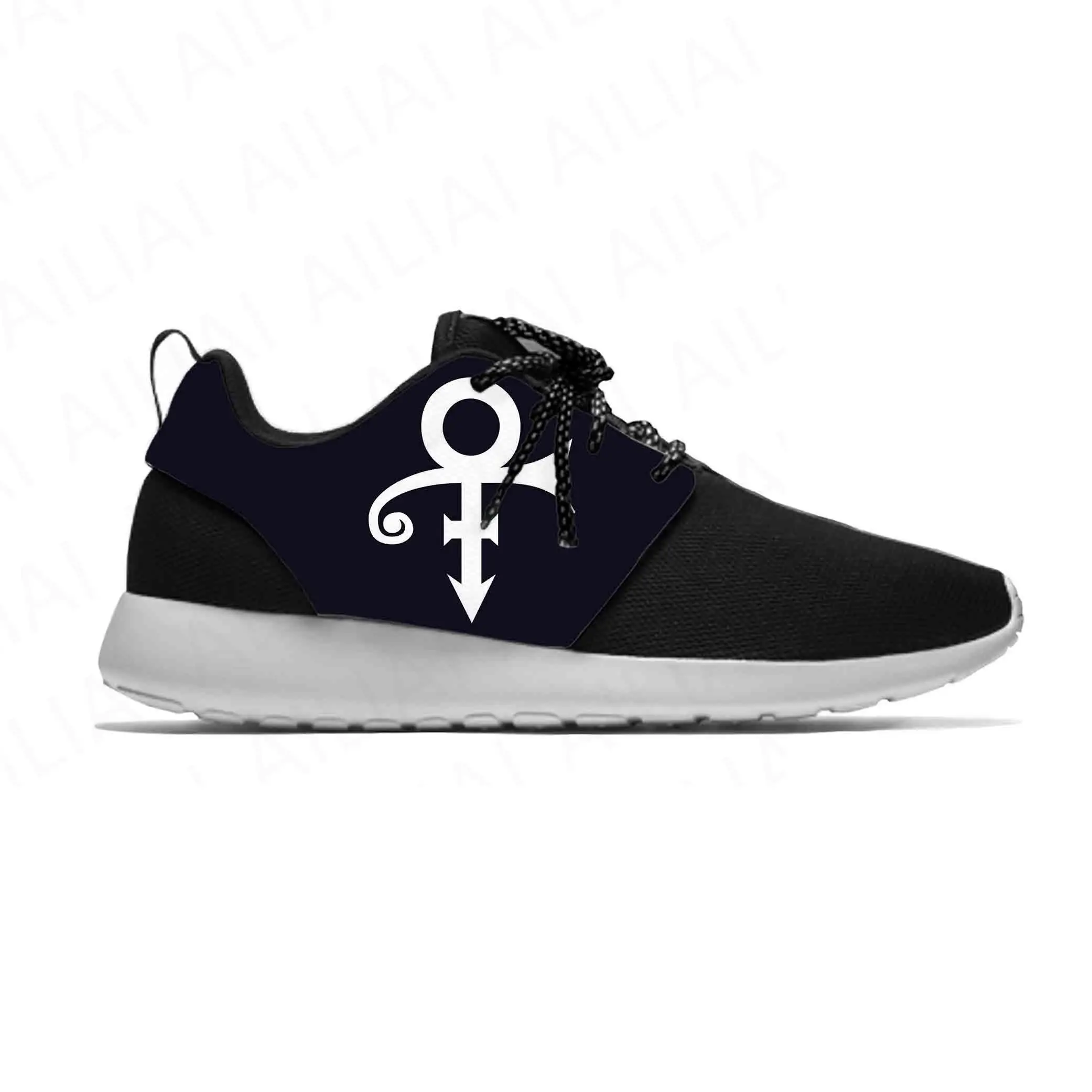 Hot Cool Summer Singer Prince Symbol Rogers Nelson Purple Rain Sport Running Shoes Casual Men Women Sneakers Mesh Sports Shoes