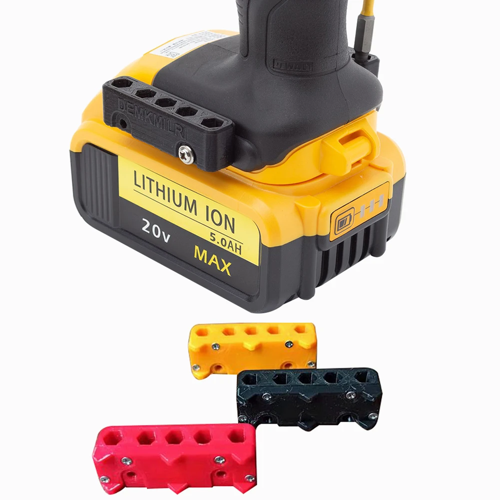 Imagem -06 - Broca Titular para Ferramenta Elétrica Peças para M12 12v Ferramentas Organizador para Punch Impact Wrench Hammer Drill 1pc