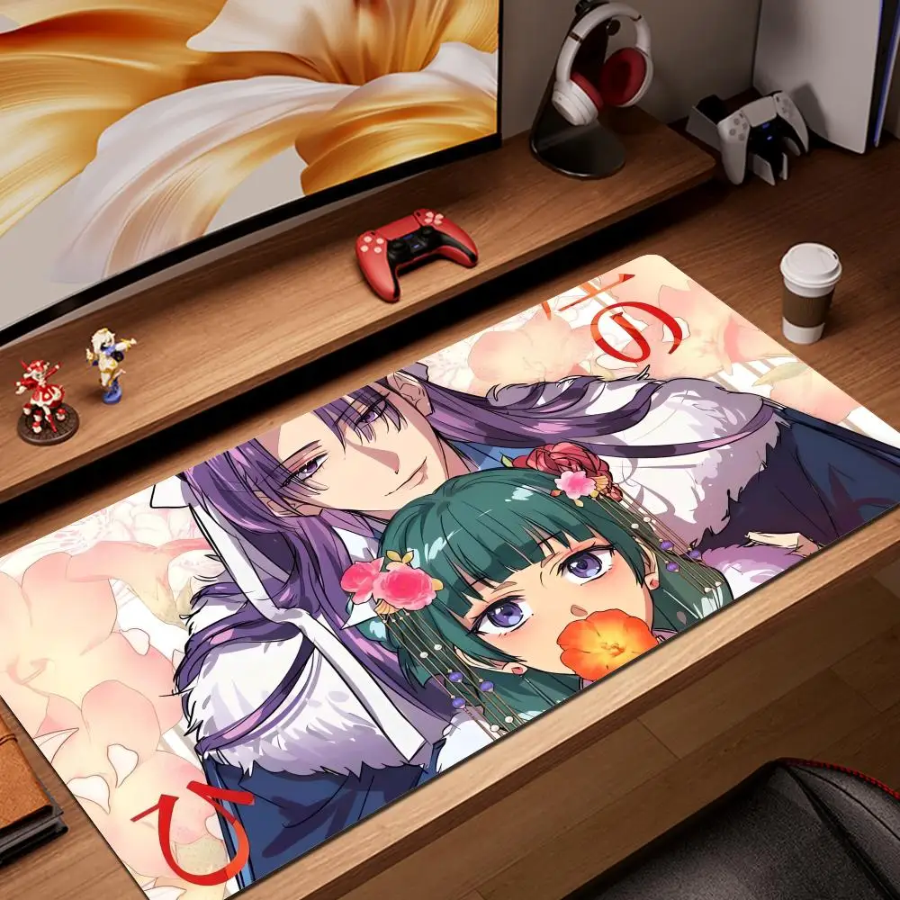 

Apothecary Diaries Anime Gamer XL Computer HD Home Mousepad XXL Mouse Mat Natural Rubber Non-Slip Carpet Table Mat Mouse Mat