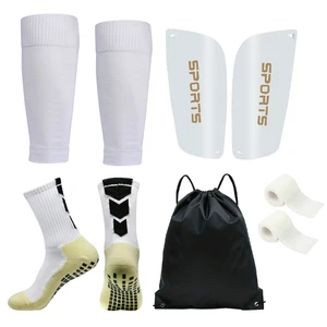 Draw String Ball Sosch Set für Männer und Frauen, Fußball halb, Beinschutz, Caneira, Sporttraining, Beinabdeckung, Fußballsocken, Bandage, 5pcs 10 Hauptverkäufe Erste -Hilfe -Kit für Fußball - №4