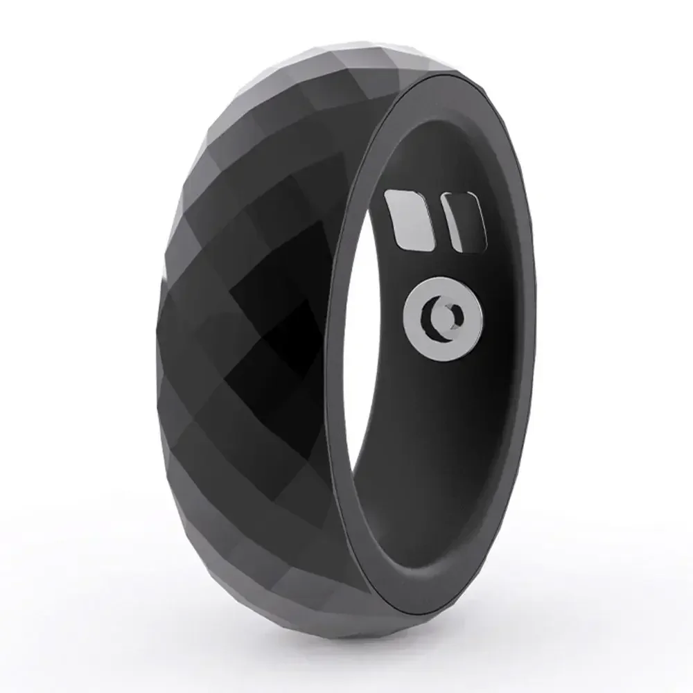 Black technology smart ring health multi-function heart rate blood pressure oxygen sleep female menstrual cycle detection