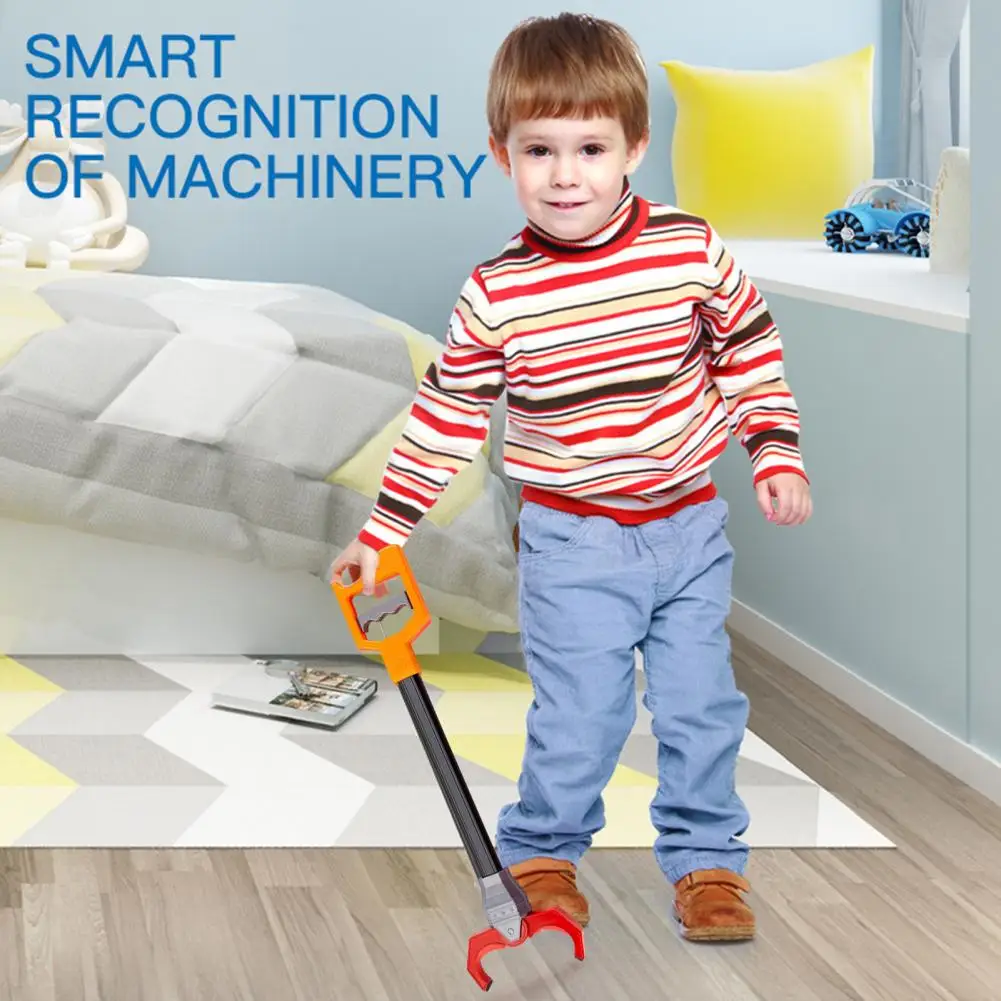 Juguete de agarre de garra para niños, herramienta de recogida de brazo de Robot de plástico ajustable, mano mecánica simulada, juguete interactivo de mano