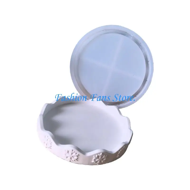 Festival Christmas Tree Mold Heat Resistant Silicone Tray for Jewelry Making