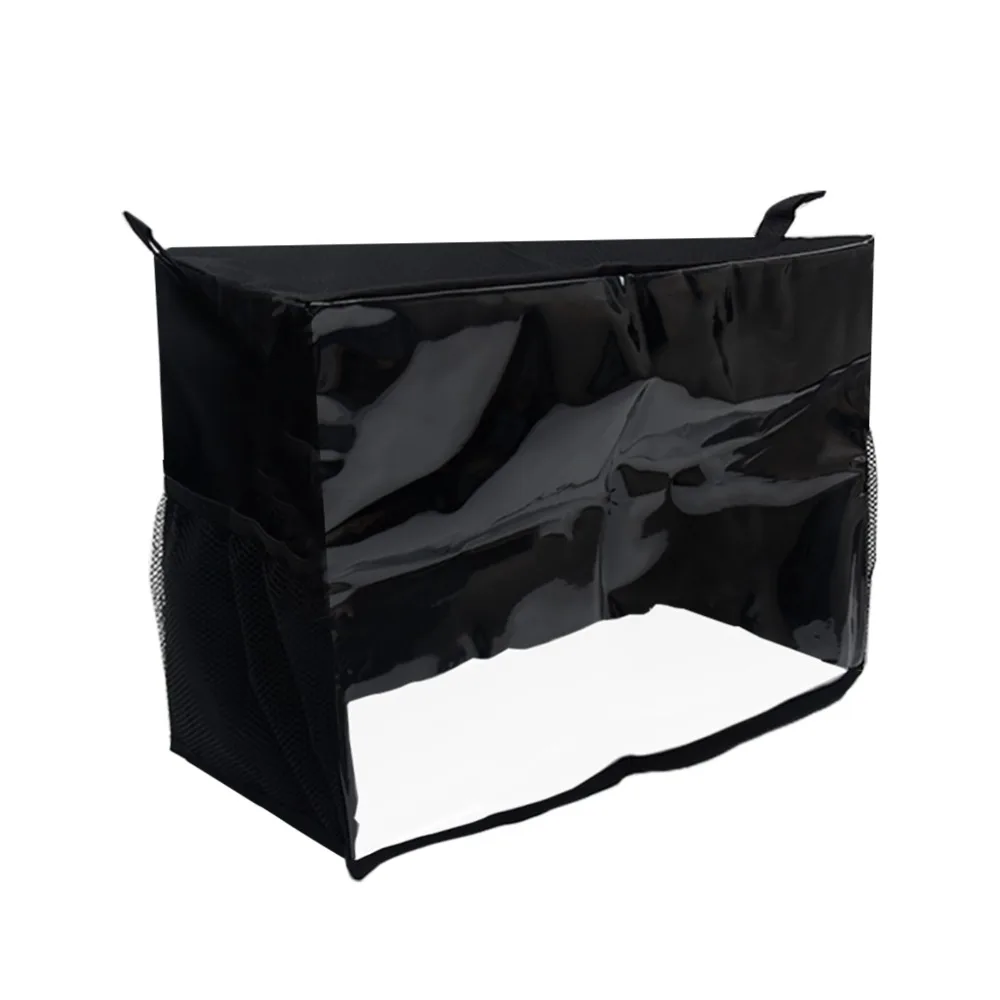 Accessori coprimacchina da cucire protettiva in PVC solido trapuntato antipolvere universale con 2 tasche laterali casa portatile riutilizzabile