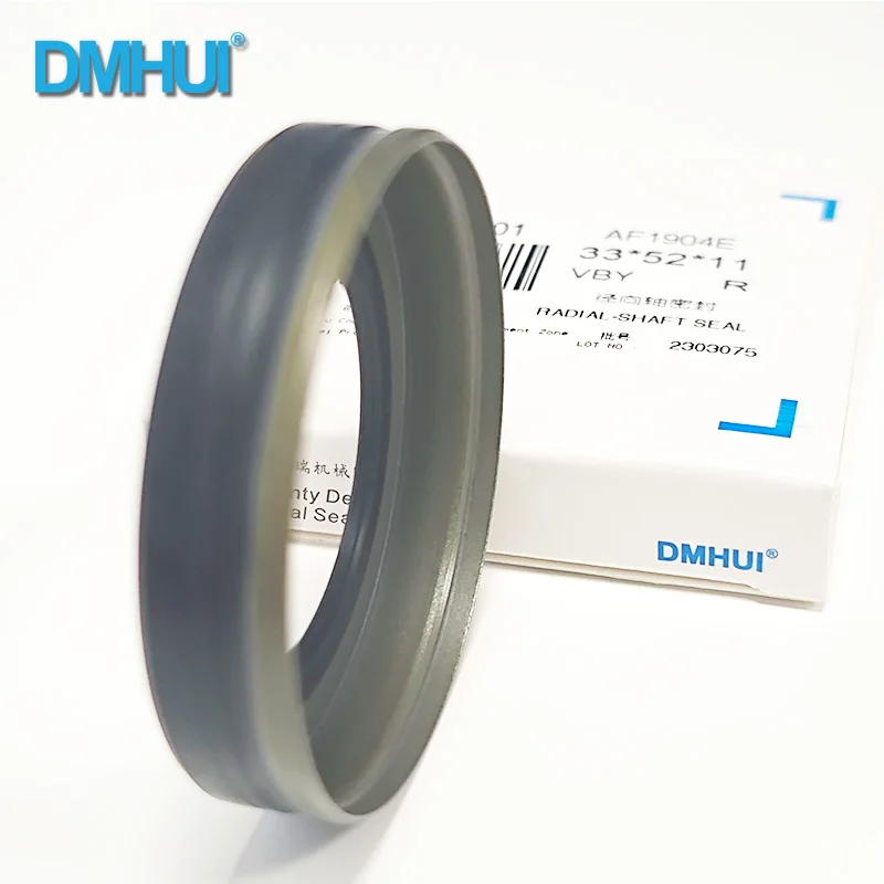 

Деталь серводвигателя DMHUI # Сальник AF1904E 33*52*11мм/33x52x11мм из NBR резины, тип VBY, без пружины, однокромочный