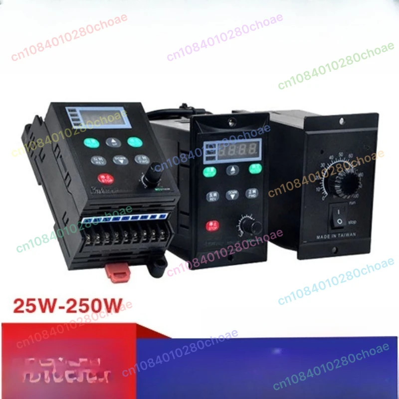 

Двигатель регулятора скорости, 6 Вт ~ 250 Вт, однофазный контроллер панели редуктора двигателя