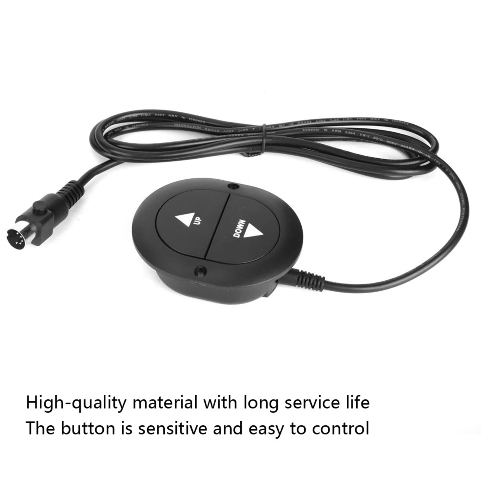 Sofa Controller, 2 Button 5 Pin Electric Sofa Hand Controller Control Switch for Recliner Chair Home Appliance Accessories