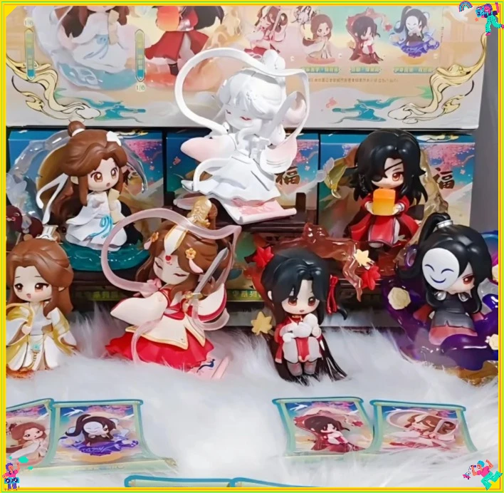 

Heaven Official's Blessing Blind Box Painted Chapter-Xie Lian Figurines, Anime Collectible Gift for Fans, Holiday Present