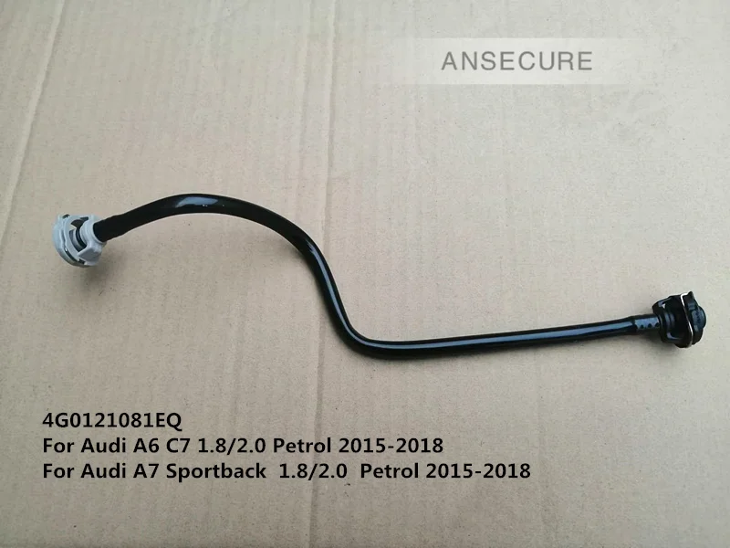 1.8 2.0 Petrol Expansion Tank Reservoir Coolant Vent Hose Breather Line Pipe For Audi A6 C7 A7 2015-2018  4G0121081EQ