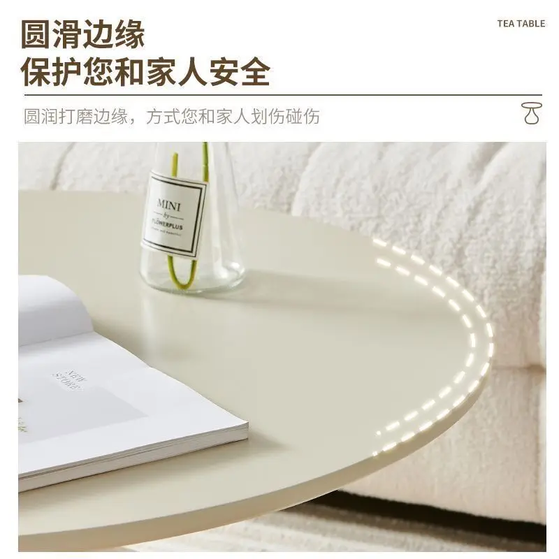 Style nordique, bois massif, table basse, salon, maison, simple