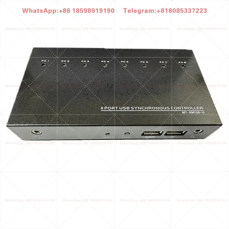 1 To 8 Multi-Port USB Keyboard Mouse Synchronous Switch DNF 8 Port Computer Game Automatic Control Splitter Accessory