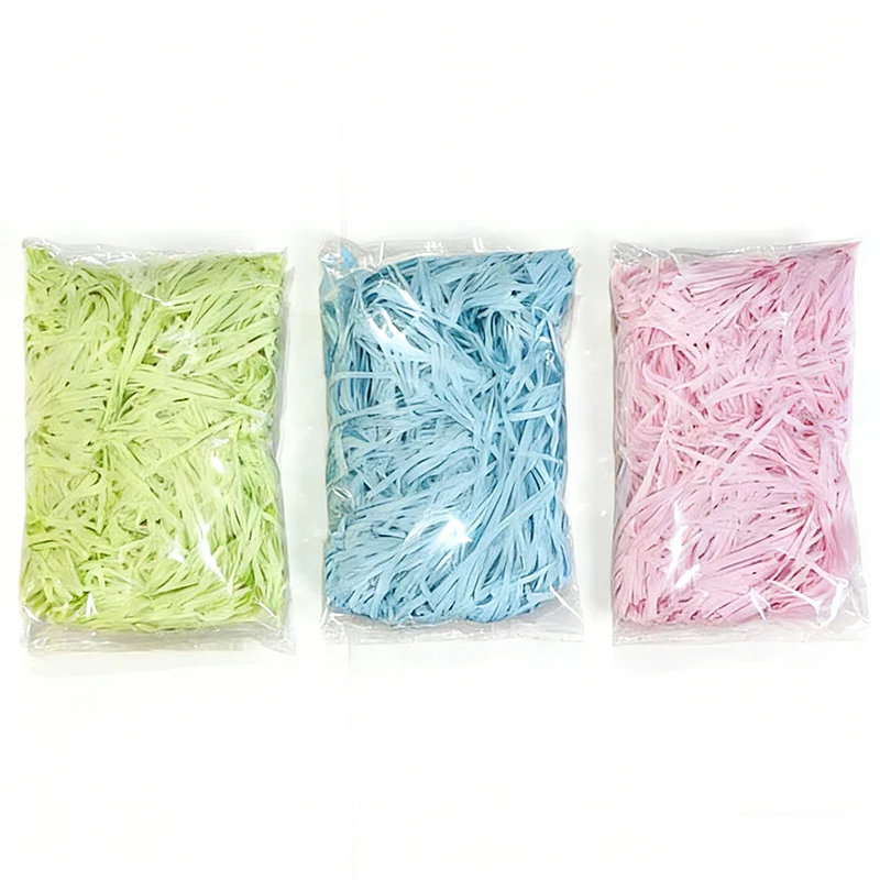 Shredded Crinkle Paper Multicolored Strands Shredded Crinkle Confetti DIY Gift Box Filling Party Wedding Decorative Paper TMZ